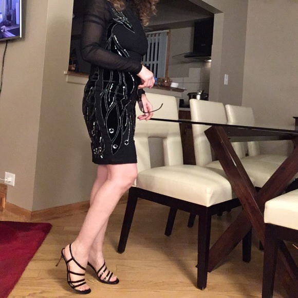 Sergio Rossi black patent leather sandals